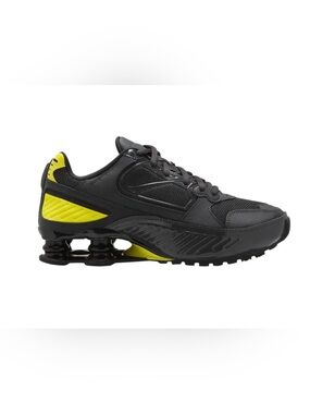Nike Shox Enigma 9000 Black Lemon Venom Women’s 8.5 Sneakers EUC